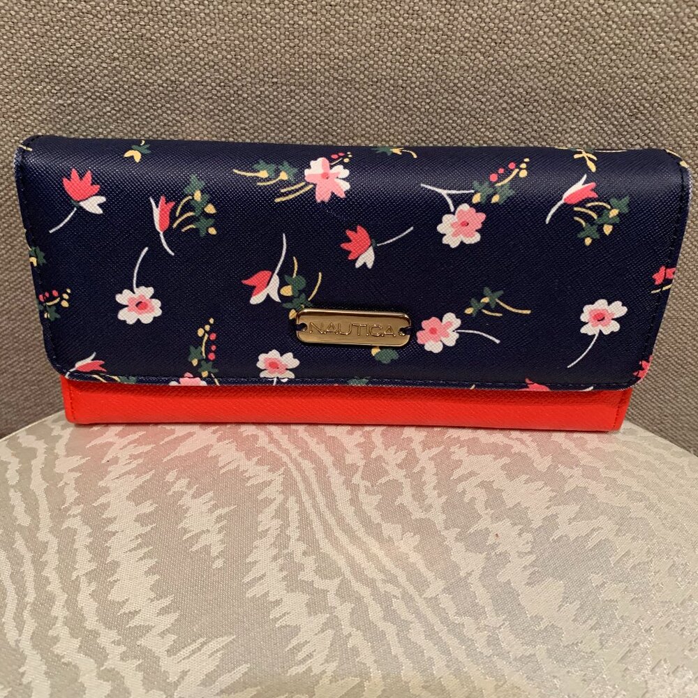 Nautica Floral Wallet